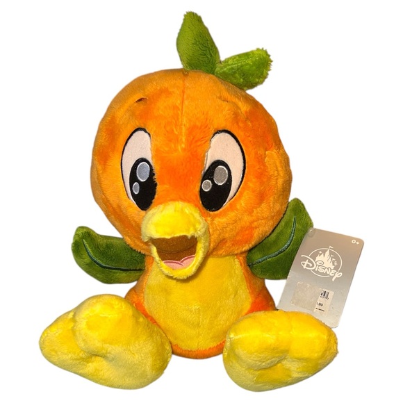 Disney Parks Orange Bird Scented Big Feet Plush 11” Inches Stuffed Animal - Picture 1 of 6